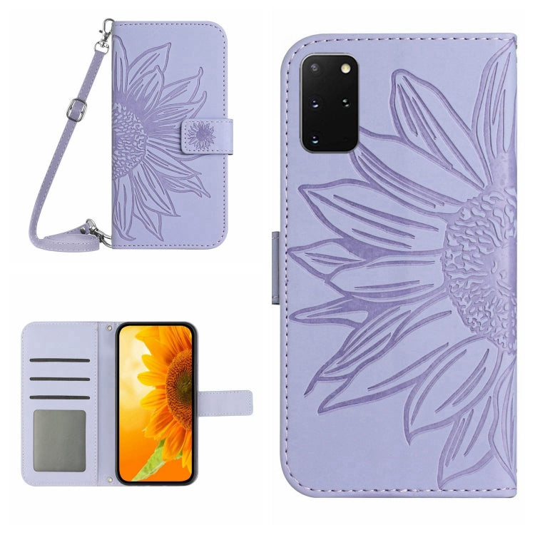 Skin Feel Sun Flower Pattern Flip Leather Phone Case, For Samsung Galaxy S20 FE, For Samsung Galaxy S20+