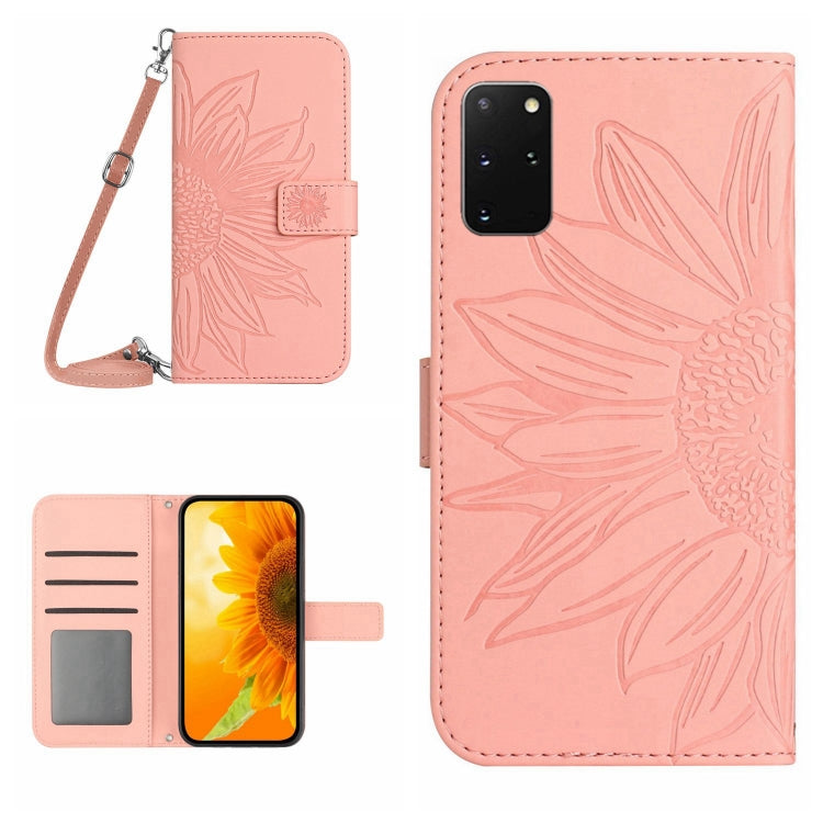 Skin Feel Sun Flower Pattern Flip Leather Phone Case, For Samsung Galaxy S20 FE, For Samsung Galaxy S20+
