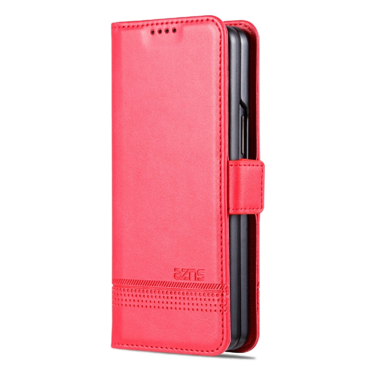 AZNS Magnetic Calf Texture Horizontal Flip Leather Phone Case, For Samsung Galaxy Z Fold3 5G, For Samsung Galaxy Z Fold4