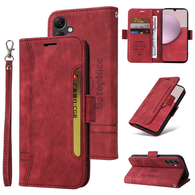 BETOPNICE Dual-side Buckle Leather Phone Case, For Samsung Galaxy A14 5G, For Honor X8 5G / X6, For Samsung Galaxy S23 5G, For OPPO A17