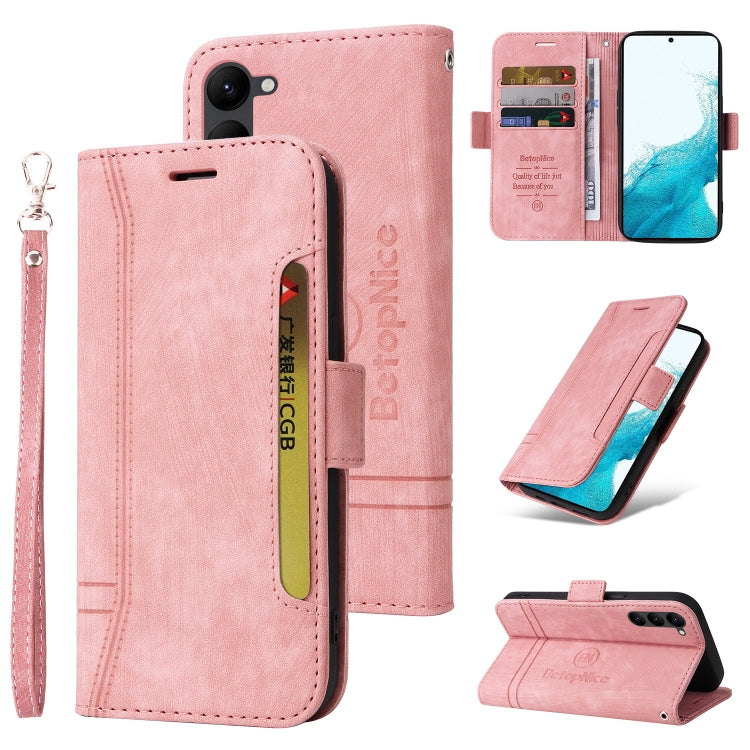 BETOPNICE Dual-side Buckle Leather Phone Case, For Samsung Galaxy A14 5G, For Honor X8 5G / X6, For Samsung Galaxy S23 5G, For OPPO A17