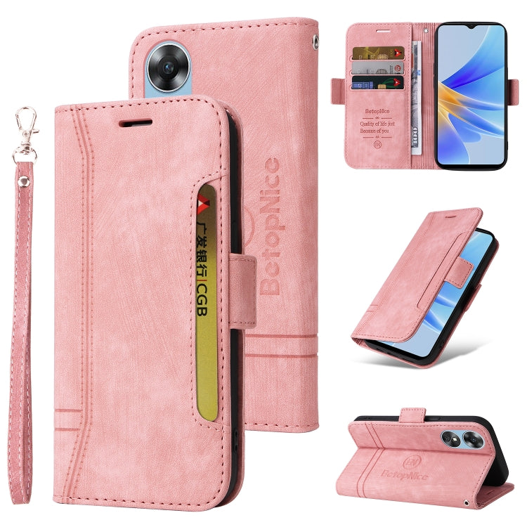 BETOPNICE Dual-side Buckle Leather Phone Case, For Samsung Galaxy A14 5G, For Honor X8 5G / X6, For Samsung Galaxy S23 5G, For OPPO A17