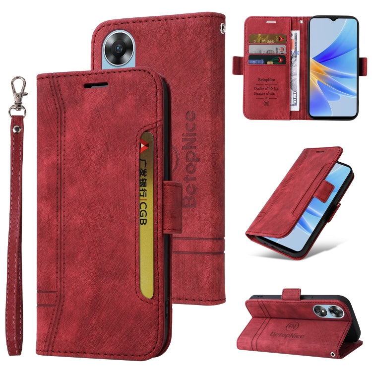 BETOPNICE Dual-side Buckle Leather Phone Case, For Samsung Galaxy A14 5G, For Honor X8 5G / X6, For Samsung Galaxy S23 5G, For OPPO A17