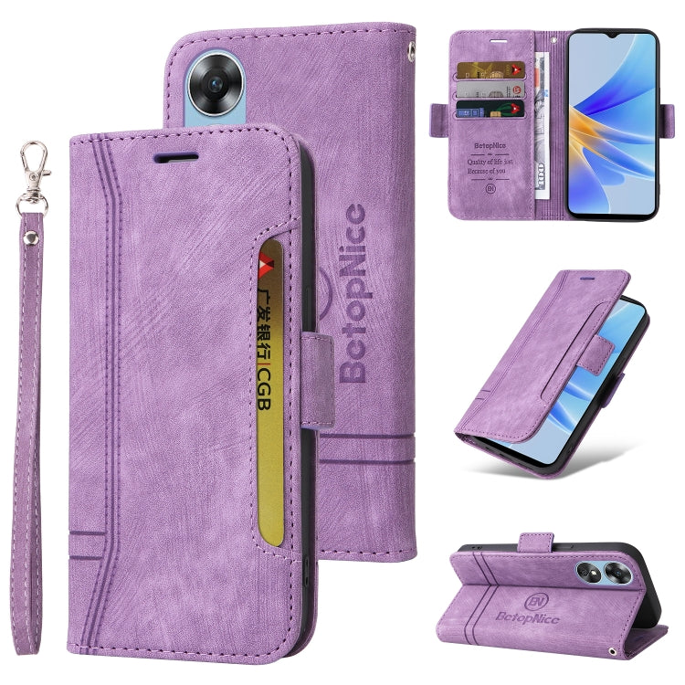 BETOPNICE Dual-side Buckle Leather Phone Case, For Samsung Galaxy A14 5G, For Honor X8 5G / X6, For Samsung Galaxy S23 5G, For OPPO A17