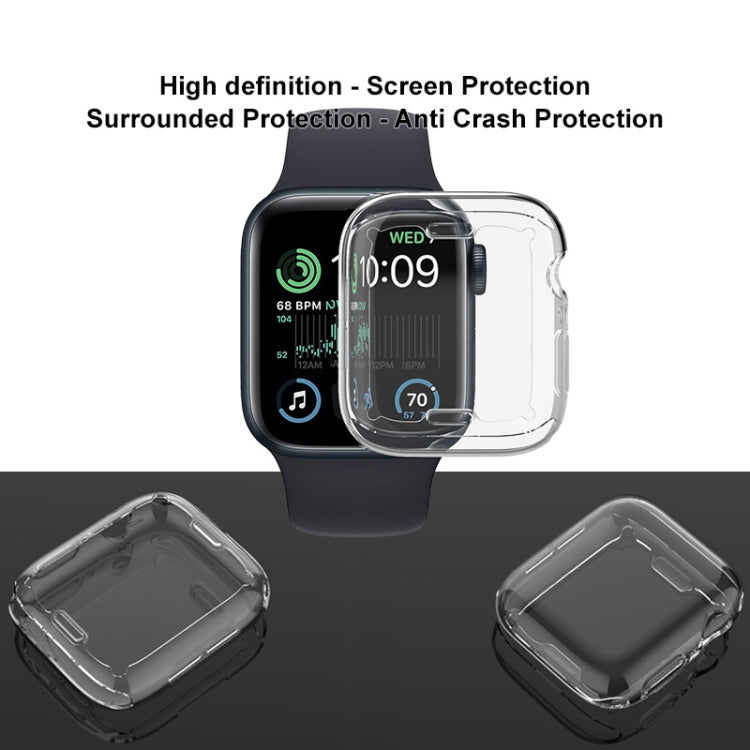 imak UX-3 Series TPU Protective Case, For Apple Watch SE 2023 40mm / Series 4/5/6/SE 1/2/3 40mm, For Apple Watch SE 2023 44mm / Series 4/5/6/SE 1/2/3 44mm