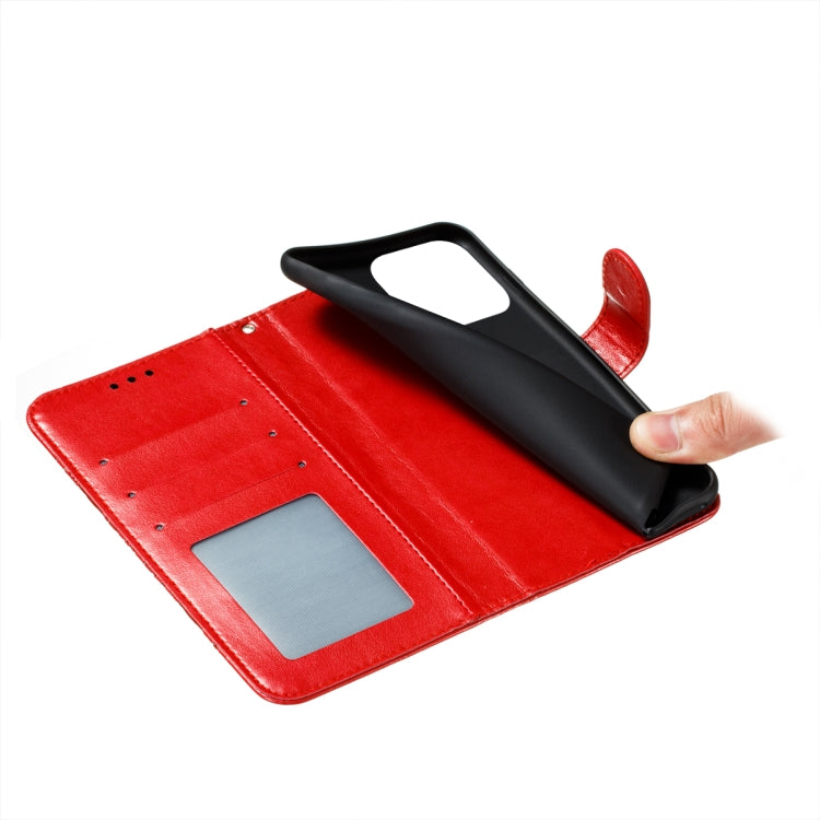 Sun Mandala Embossing Leather Phone Case, For iPhone 14 Pro Max