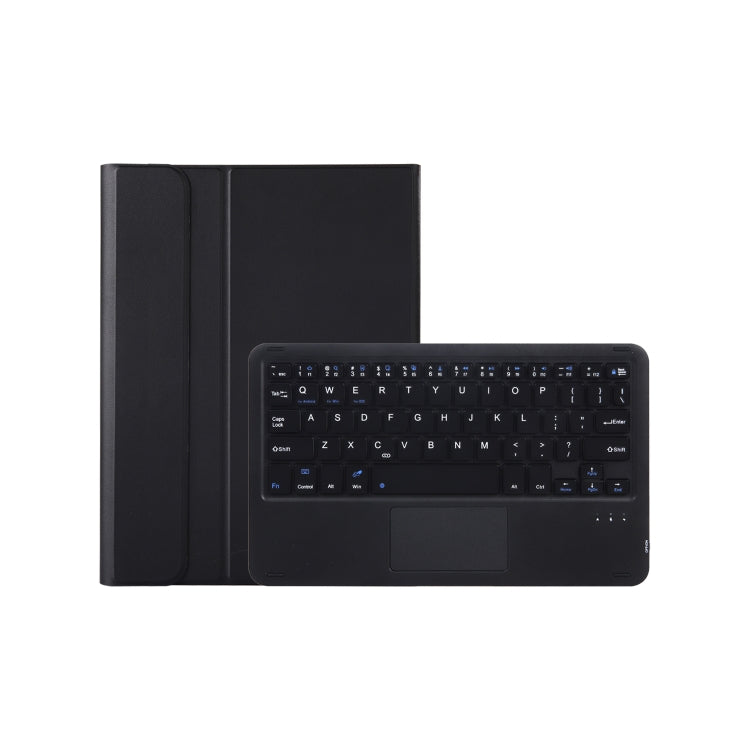 AM20-A Lambskin Texture Bluetooth Keyboard Leather Tablet Case For Lenovo Xiaoxin Pad 2022 10.6 inch/Tab M10 Plus 10.6 3rd Gen 2022, with Touch
