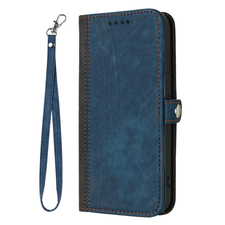 Side Buckle Double Fold Hand Strap Leather Phone Case, For Samsung Galaxy A03s, For Samsung Galaxy A12, For Samsung Galaxy A13 4G, For Samsung Galaxy A13 5G