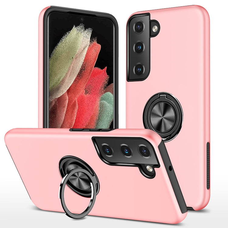 PC + TPU Magnetic Phone Case with Invisible Ring Holder, For Samsung Galaxy S22 5G, For Samsung Galaxy S22+ 5G, For Samsung Galaxy S22 Ultra 5G