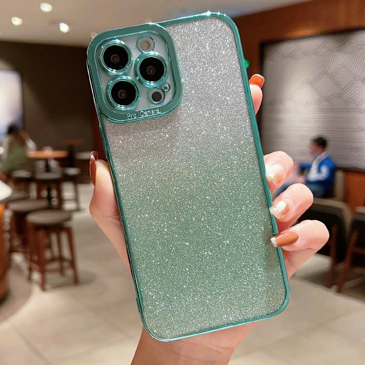 High Transparent Gradient Color Glitter TPU Phone Case, For iPhone 12 Pro Max, For iPhone 12 Pro, For iPhone 12 Pro1