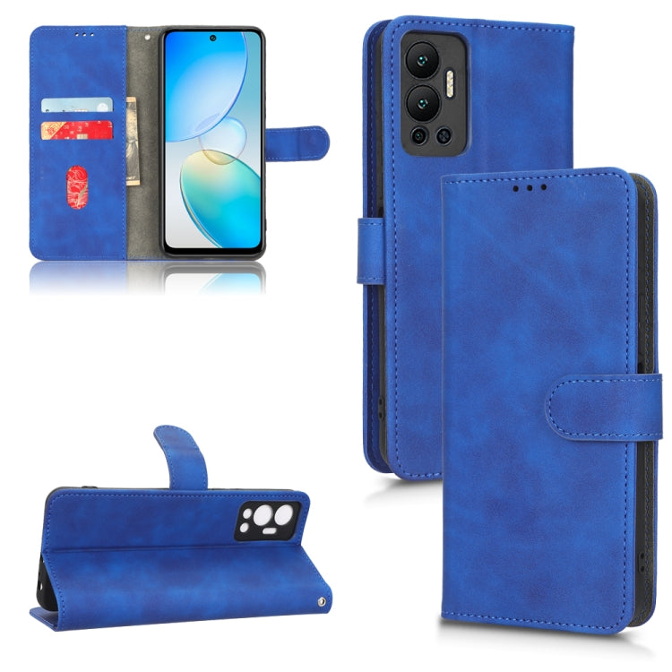 Skin Feel Magnetic Flip Leather Phone Case, For Infinix Hot 12, For Infinix Hot 12i, For Infinix Hot 12 Play, For Tecno Pova 3