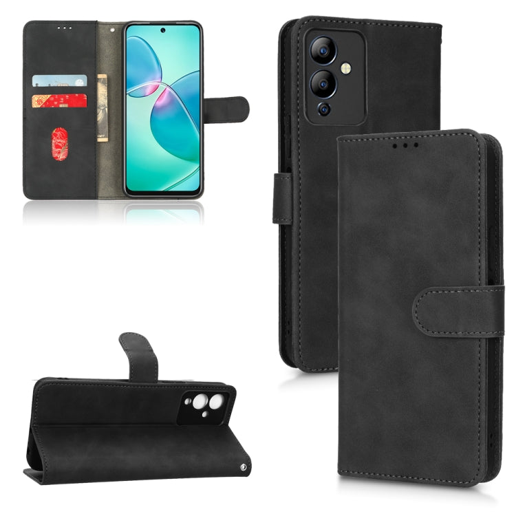 Skin Feel Magnetic Flip Leather Phone Case, For Infinix Hot 12, For Infinix Hot 12i, For Infinix Hot 12 Play, For Tecno Pova 3