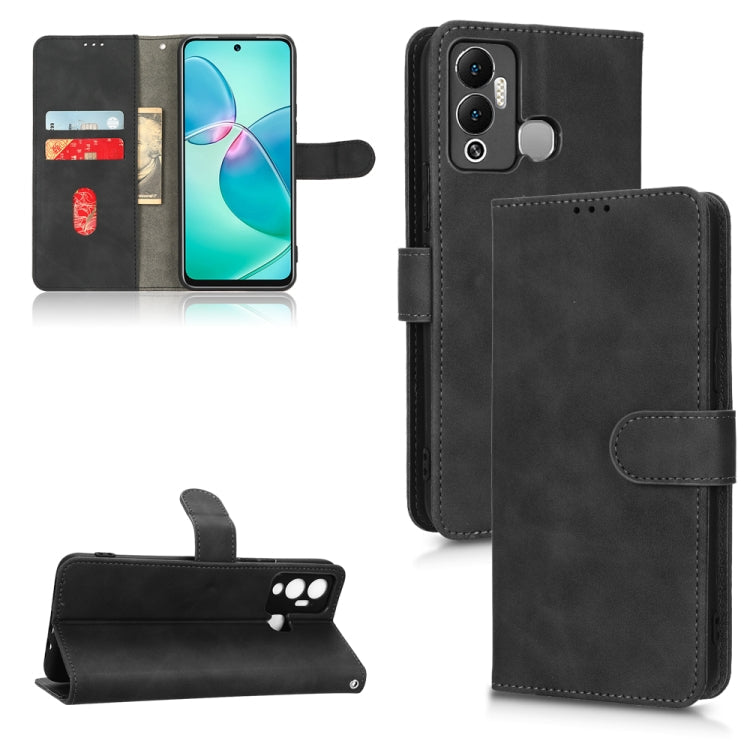 Skin Feel Magnetic Flip Leather Phone Case, For Infinix Hot 12, For Infinix Hot 12i, For Infinix Hot 12 Play, For Tecno Pova 3