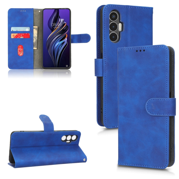 Skin Feel Magnetic Flip Leather Phone Case, For Infinix Hot 12, For Infinix Hot 12i, For Infinix Hot 12 Play, For Tecno Pova 3