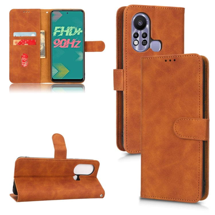 Skin Feel Magnetic Flip Leather Phone Case, For Tecno Camon 19 Neo, For Infinix Hot 11s, For Infinix Hot 10 Play, For Infinix Note 11 Pro