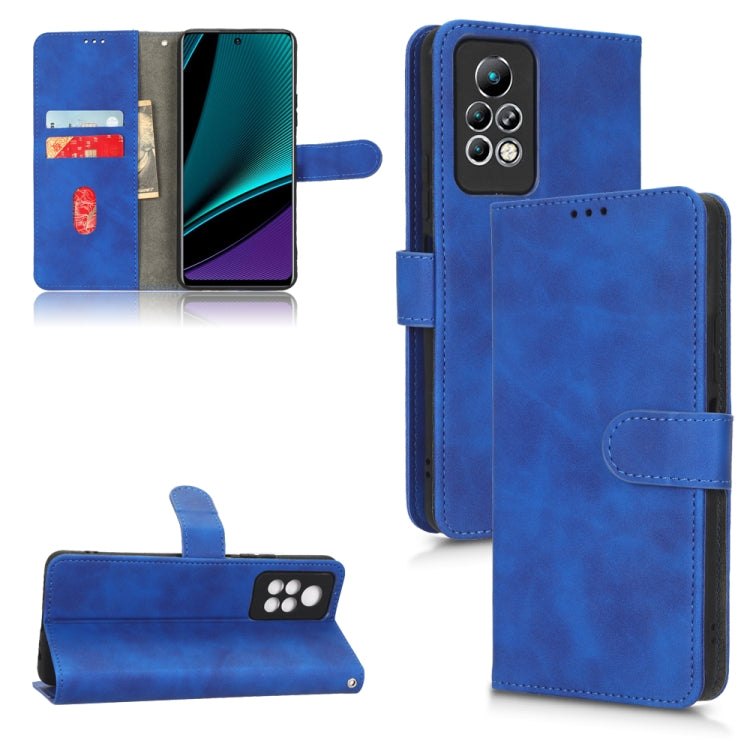 Skin Feel Magnetic Flip Leather Phone Case, For Tecno Camon 19 Neo, For Infinix Hot 11s, For Infinix Hot 10 Play, For Infinix Note 11 Pro