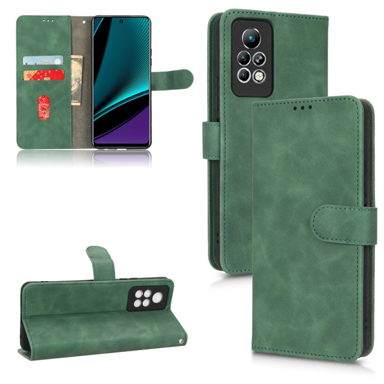 Skin Feel Magnetic Flip Leather Phone Case, For Tecno Camon 19 Neo, For Infinix Hot 11s, For Infinix Hot 10 Play, For Infinix Note 11 Pro