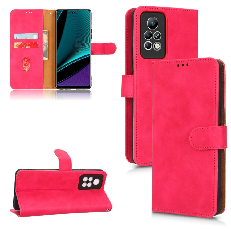Skin Feel Magnetic Flip Leather Phone Case, For Tecno Camon 19 Neo, For Infinix Hot 11s, For Infinix Hot 10 Play, For Infinix Note 11 Pro