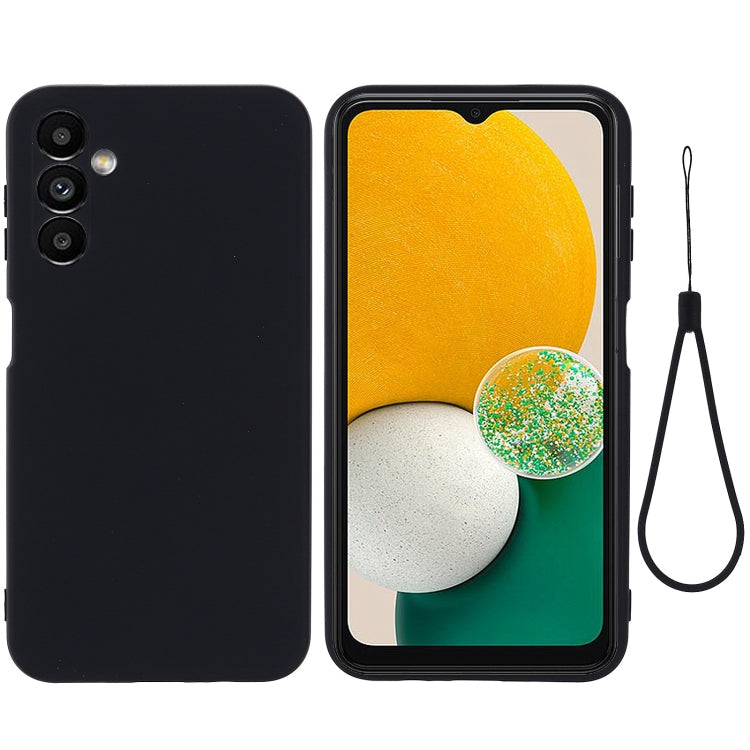 Solid Color Liquid Silicone Shockproof Full Coverage Phone Case, For Samsung Galaxy A14 5G, For Samsung Galaxy F13 4G, For Xiaomi Redmi A1+/Poco C50