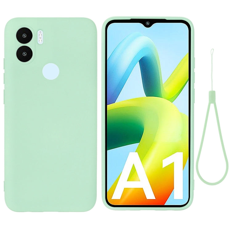 Solid Color Liquid Silicone Shockproof Full Coverage Phone Case, For Samsung Galaxy A14 5G, For Samsung Galaxy F13 4G, For Xiaomi Redmi A1+/Poco C50
