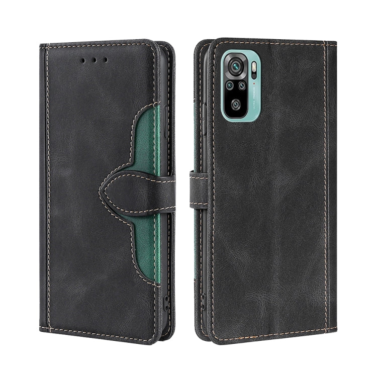 Skin Feel Magnetic Buckle Leather Phone Case, For Xiaomi Redmi Note 11 SE India / Poco M5S 4G, For Samsung Galaxy A14 5G