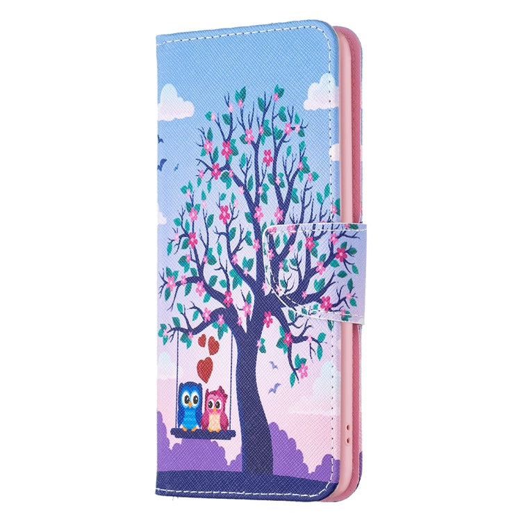Colored Drawing Pattern Leather Phone Case, For Samsung Galaxy A54 5G