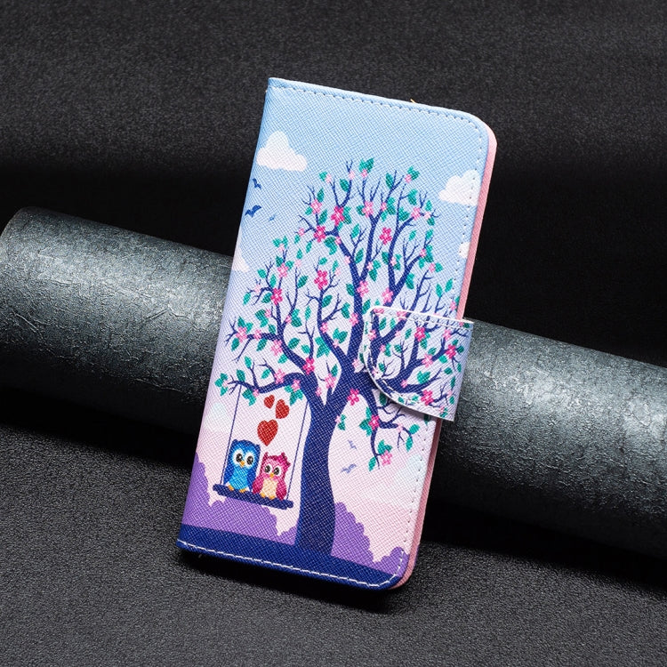 Colored Drawing Pattern Leather Phone Case, For Samsung Galaxy A54 5G