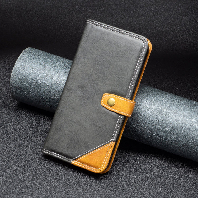 Color Matching Double Sewing Thread Leather Phone Case, For Samsung Galaxy A54 5G