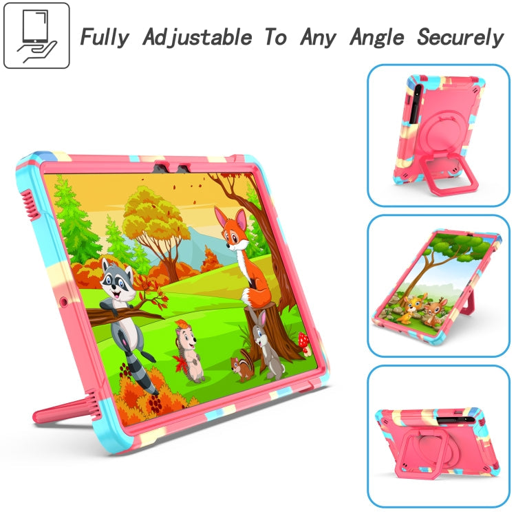 Silicone + PC Bracelet Holder Tablet Case, For Samsung Galaxy Tab S7 / S8