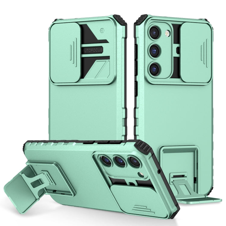 Stereoscopic Holder Sliding Camshield Phone Case, For Samsung Galaxy A04 4G, For Samsung Galaxy S23 5G, For Samsung Galaxy S23+ 5G