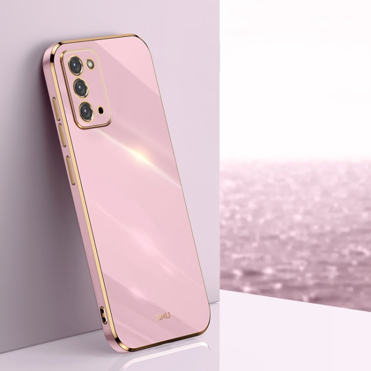 XINLI Straight Edge 6D Electroplate TPU Phone Case, For Samsung Galaxy S22 Ultra 5G, For Samsung Galaxy Note20, For Samsung Galaxy Note20 Ultra