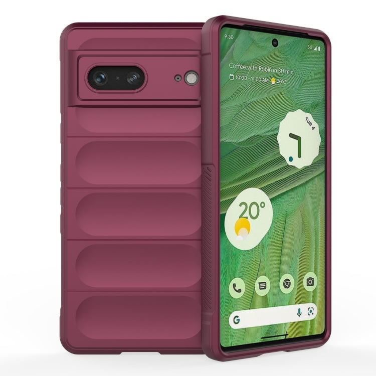 Magic Shield TPU + Flannel Phone Case, For Google Pixel 7, For Google Pixel 7 Pro