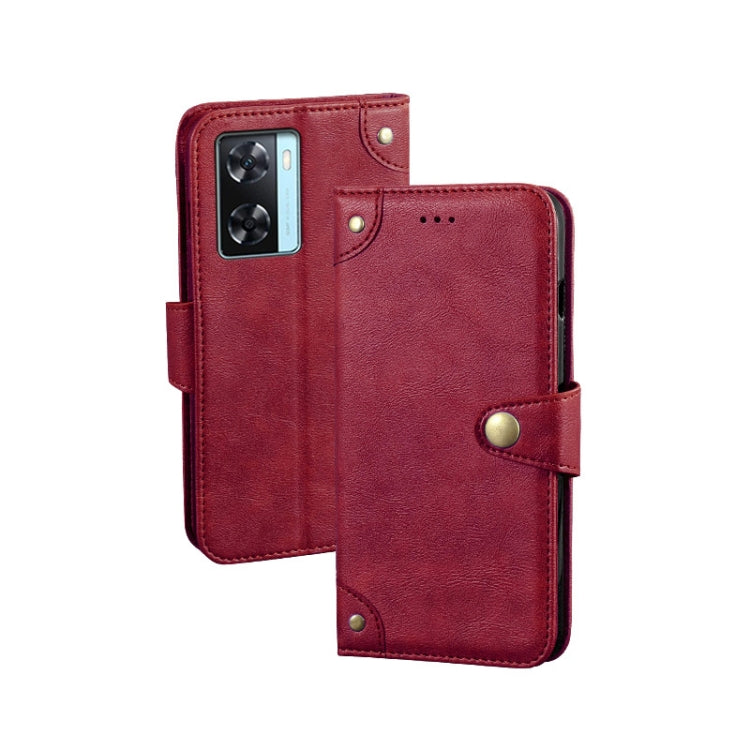 idewei Retro Texture Leather Phone Case, For Huawei nova 10 SE, For Huawei nova Y61 4G, For Infinix Zero Ultra 5G, For OPPO A58 5G, For OPPO A77s, For Oukitel C19 Pro
