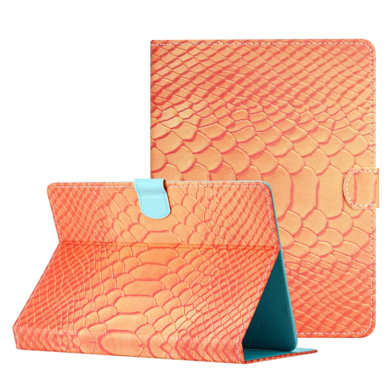 Solid Color Crocodile Texture Leather Tablet Case, For 7 inch Tablets, For 8 inch Tablets, For 10 inch Tablets