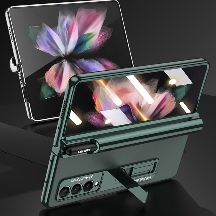 GKK Magnetic Fold Hinge Shockproof Phone Case with Pen Slots, For Samsung Galaxy Z Fold3 5G