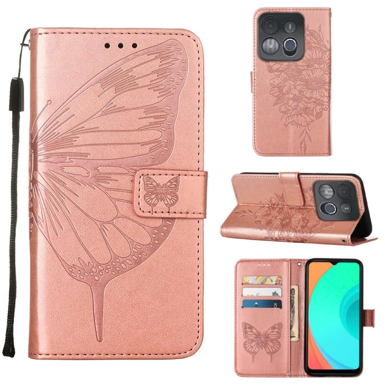 Embossed Butterfly Flip Leather Phone Case, For Infinix Hot 20 Play, For Infinix Hot 20S / 20 Pro X6827, For Infinix Smart 7 X6515