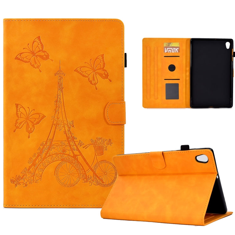 Tower Embossed Leather Smart Tablet Case, For Lenovo M10, For Lenovo Tab M10 Gen 2, For Lenovo M10 Plus, For Lenovo Tab M10 Plus 3rd Gen