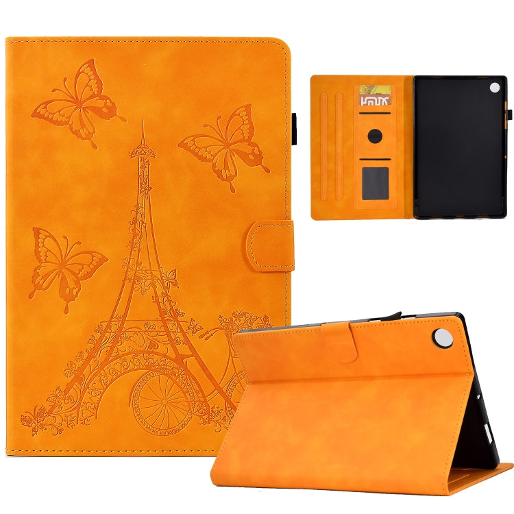 Tower Embossed Leather Smart Tablet Case, For Lenovo M10, For Lenovo Tab M10 Gen 2, For Lenovo M10 Plus, For Lenovo Tab M10 Plus 3rd Gen