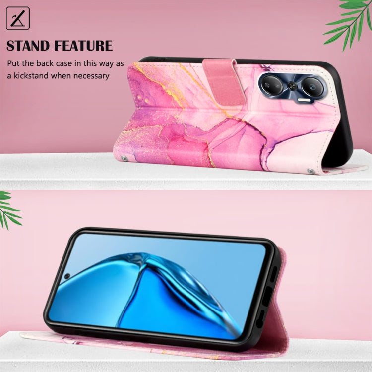PT003 Marble Pattern Flip Leather Phone Case, For Infinix Hot 20 4G X6826, For Infinix Hot 20 5G X666 X66B, For Infinix Hot 20 Play, For Infinix Hot 20S / 20 Pro X6827