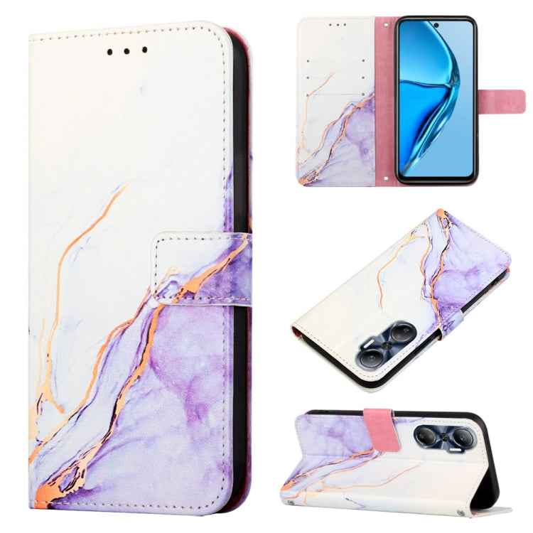 PT003 Marble Pattern Flip Leather Phone Case, For Infinix Hot 20 4G X6826, For Infinix Hot 20 5G X666 X66B, For Infinix Hot 20 Play, For Infinix Hot 20S / 20 Pro X6827