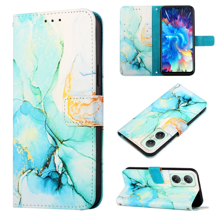 PT003 Marble Pattern Flip Leather Phone Case, For Infinix Hot 20 4G X6826, For Infinix Hot 20 5G X666 X66B, For Infinix Hot 20 Play, For Infinix Hot 20S / 20 Pro X6827