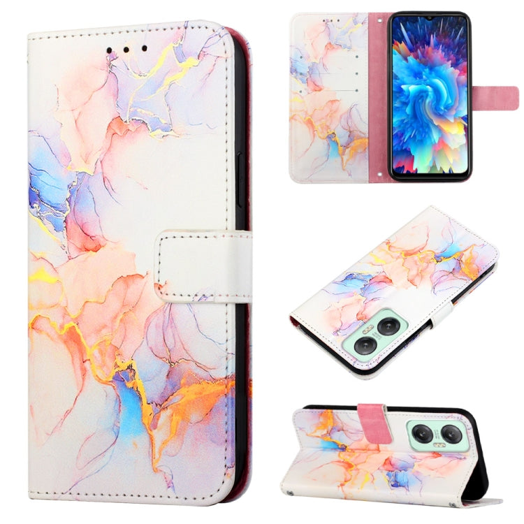 PT003 Marble Pattern Flip Leather Phone Case, For Infinix Hot 20 4G X6826, For Infinix Hot 20 5G X666 X66B, For Infinix Hot 20 Play, For Infinix Hot 20S / 20 Pro X6827