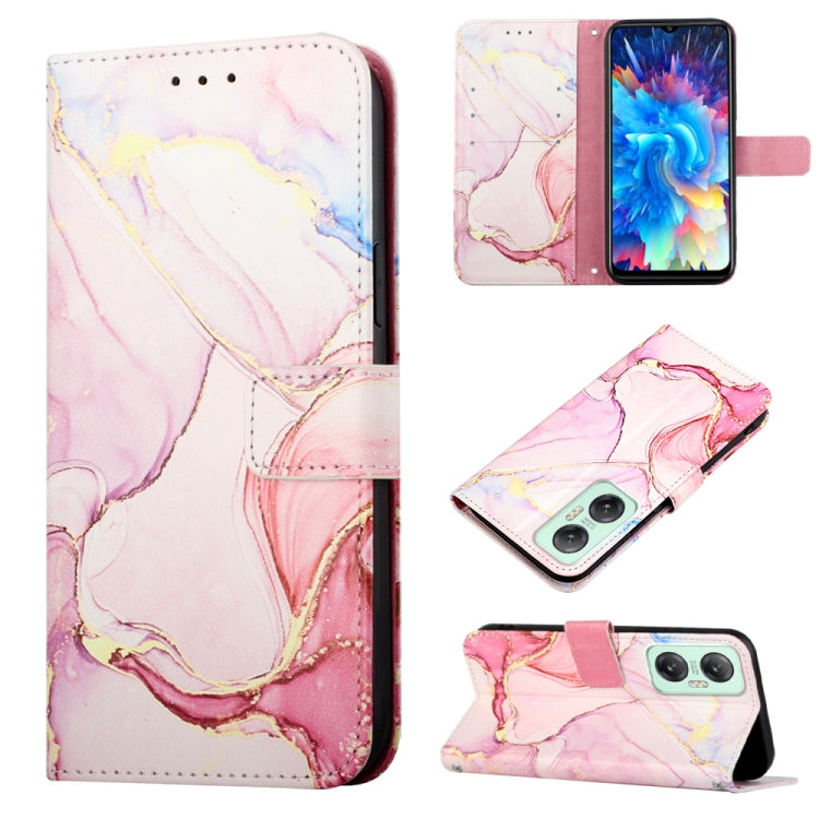 PT003 Marble Pattern Flip Leather Phone Case, For Infinix Hot 20 4G X6826, For Infinix Hot 20 5G X666 X66B, For Infinix Hot 20 Play, For Infinix Hot 20S / 20 Pro X6827