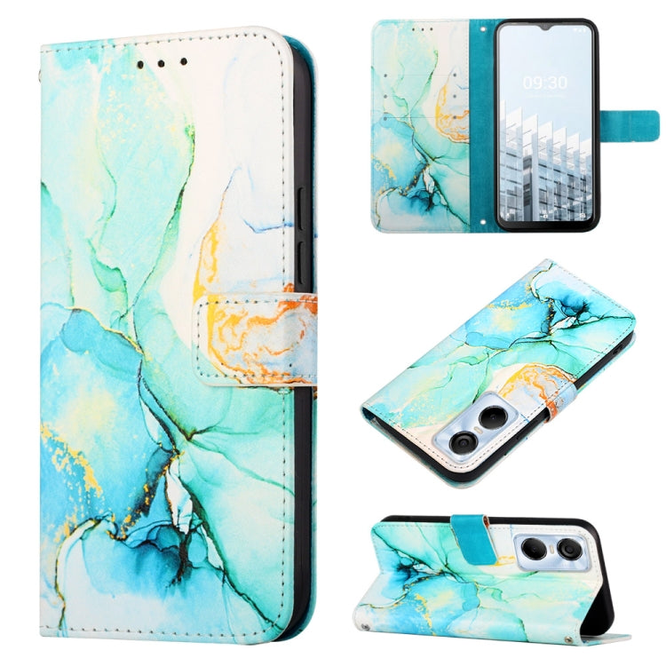 PT003 Marble Pattern Flip Leather Phone Case, For Infinix Smart 7 X6515, For Tecno Pop 6 Pro, For Tecno Pova 4 LG7N, For Tecno Pova 4 Pro LG8N
