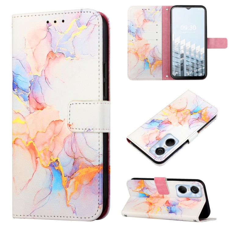 PT003 Marble Pattern Flip Leather Phone Case, For Infinix Smart 7 X6515, For Tecno Pop 6 Pro, For Tecno Pova 4 LG7N, For Tecno Pova 4 Pro LG8N