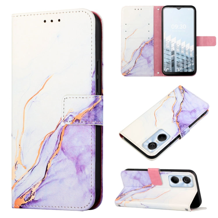 PT003 Marble Pattern Flip Leather Phone Case, For Infinix Smart 7 X6515, For Tecno Pop 6 Pro, For Tecno Pova 4 LG7N, For Tecno Pova 4 Pro LG8N