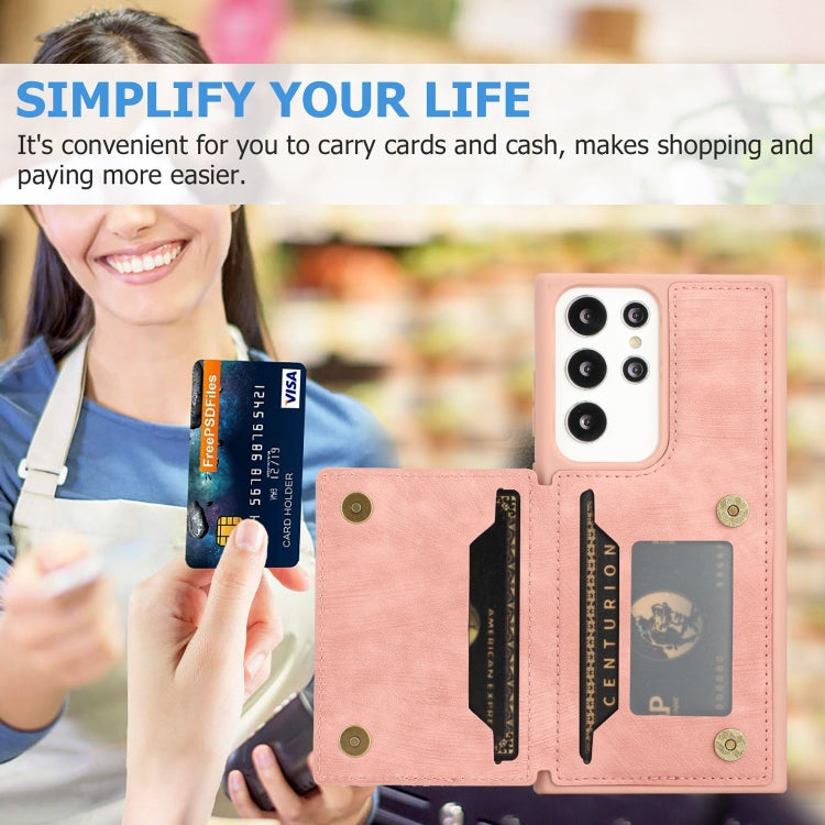 Dream Magnetic Back Cover Card Wallet Phone Case, For Samsung Galaxy S21 Ultra 5G, For Samsung Galaxy S21 FE 5G, For Samsung Galaxy A53 5G