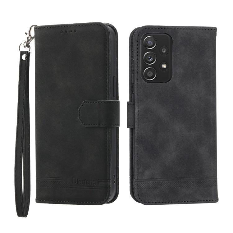 Dierfeng Dream Line TPU + PU Leather Phone Case, For Samsung Galaxy A32 5G, For Samsung Galaxy A52 5G / 4G, For Samsung Galaxy A72 5G / 4G, For Samsung Galaxy A22 4G