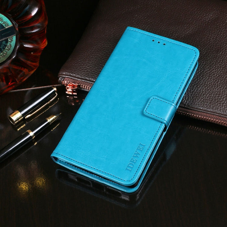 idewei Crazy Horse Texture Horizontal Flip Leather Case with Holder & Card Slots & Wallet, For OPPO Reno, For OPPO Reno2 Z, For OPPO Reno3