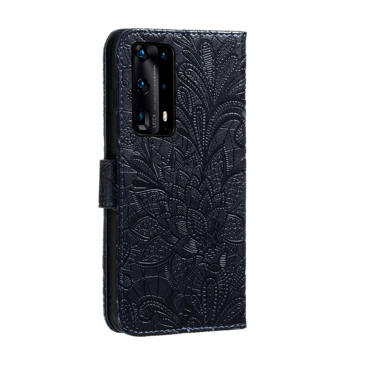 Lace Flower Embossing Pattern Horizontal Flip Leather Case , with Holder & Card Slots & Wallet & Photo Frame & Lanyard, For Huawei P40 Pro Plus, For Huawei Honor 30, For Huawei Honor 30 Pro, For Huawei Honor 30S